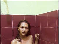 Oh So Yummy Young Shemale Getting it on in the Shower