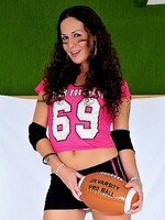 Horny Football tgirl Nikki