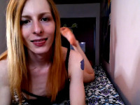 Stunning redhead Ally Sparkles is a gorgeous tgirl with an amazing body, watch as she masturbates and cums for you!