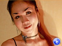 Emma : This Pattaya shemale grabs at her bulge to reveal a nice, wet, hard cock!